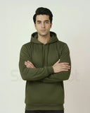 Mens & Women Premium Hoodie Olive Gareen