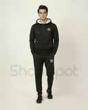 Black Premium Winter Fleece Tracksuit for Men