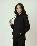 Mens & Women Premium Hoodie Black