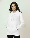 Mens & Women Premium Hoodie White
