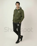Green Premium Winter Fleece Tracksuit for Men