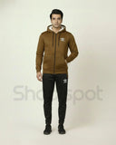 Brown Premium Winter Fleece Tracksuit for Men