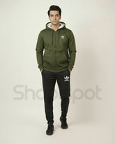 Green Premium Winter Fleece Tracksuit for Men