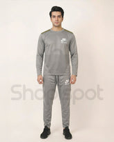 Gray tracksuit with Nike logo