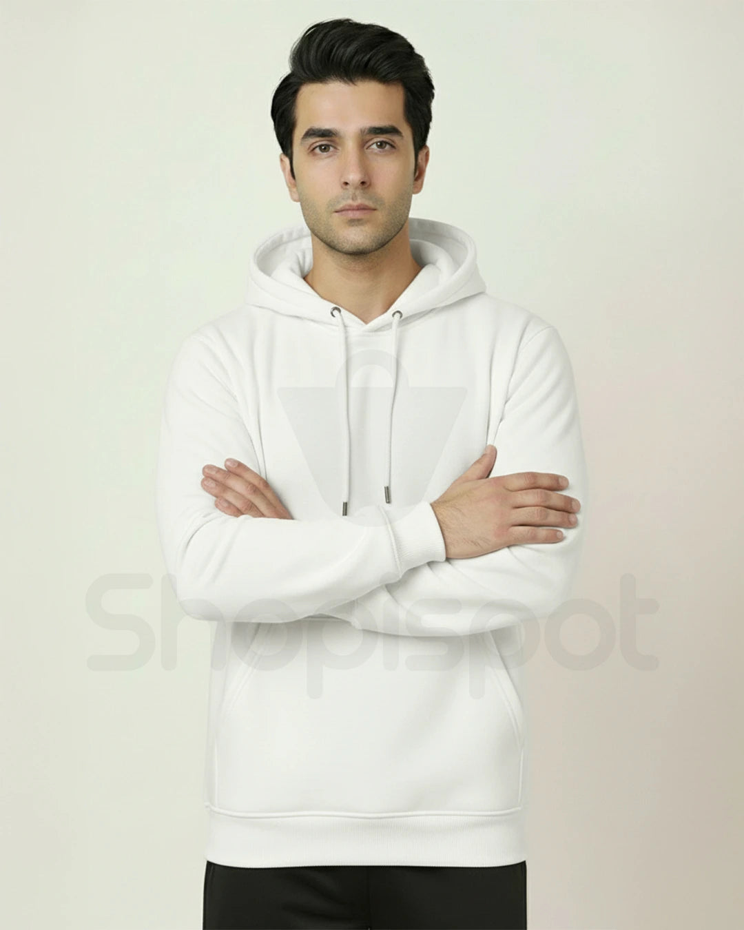 Mens & Women Premium Hoodie White
