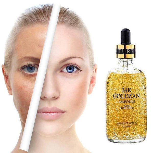 FACE SERUM 24 K BY GOLDZAN AMPOULE PURE GOLD
