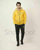 Yellow Premium Winter Fleece Tracksuit for Men
