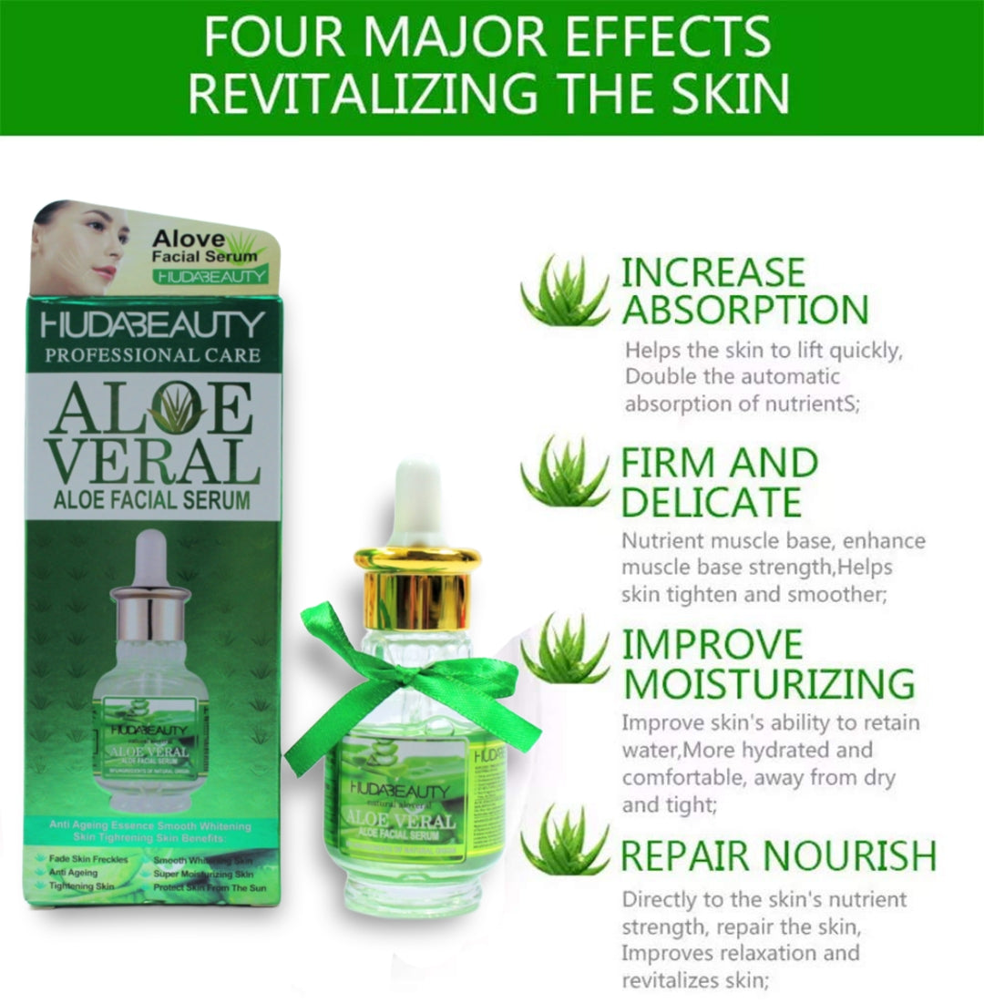 FACIAL SERUM ALOE VERAL  BY HUDA BEAUTY