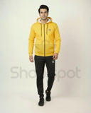 Yellow Premium Winter Fleece Tracksuit for Men