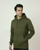 Mens & Women Premium Hoodie Olive Gareen