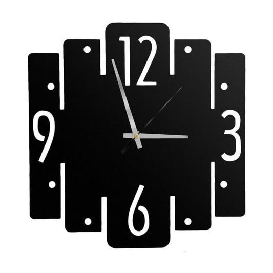 3D Elegant Wooden Wall Clock for Home & Office, Stylish Designer Clock