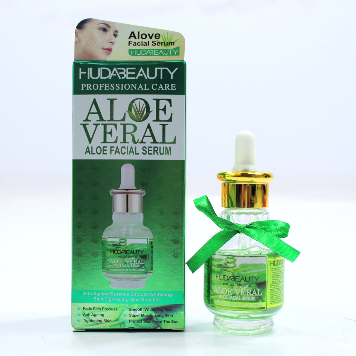 FACIAL SERUM ALOE VERAL  BY HUDA BEAUTY