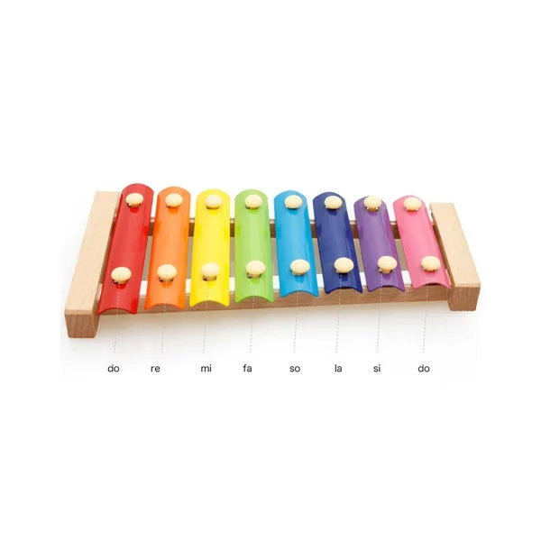 Children's 8-Key Xylophone – Handheld Percussion Piano Music Toy