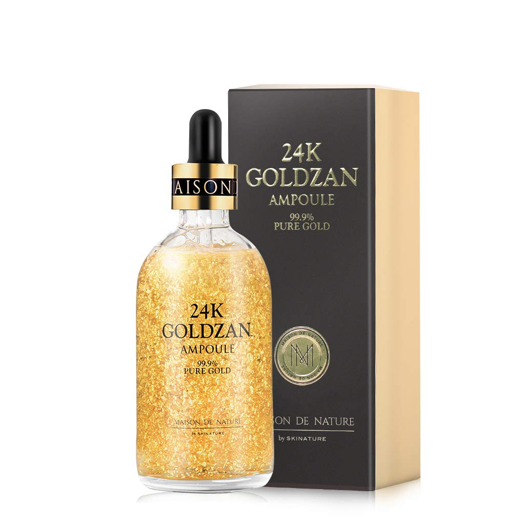 FACE SERUM 24 K BY GOLDZAN AMPOULE PURE GOLD