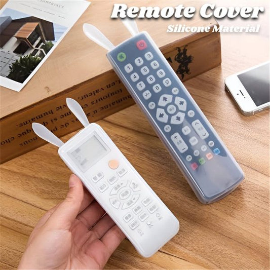 Combo Deal: Cute Rabbit Silicone Remote Control Case – 1 Big Size + 1 Small Size