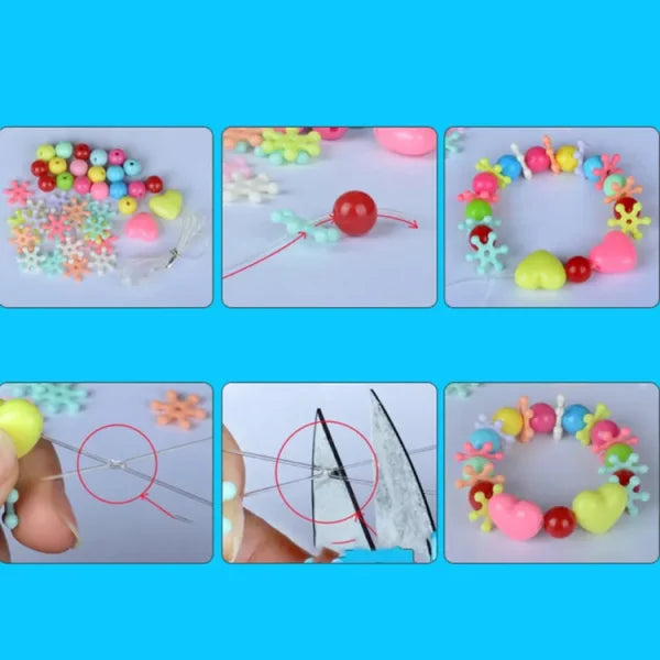 DIY Apple Beads Bracelet Jewellery Making Kit