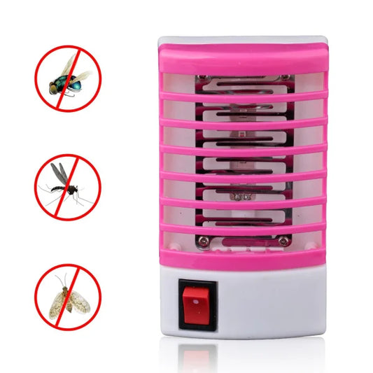 Mini LED Mosquito Repeller Lamp – Insect & Bug Killer for Home Use (random color)