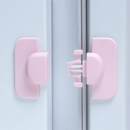 Safety Kids Toddler Freezer Door Lock (Pack of 3) – Childproof Lock for Freezer Doors (Random Color)