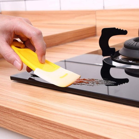 Silicone Oil & Dirt Scraper Spatula Tool