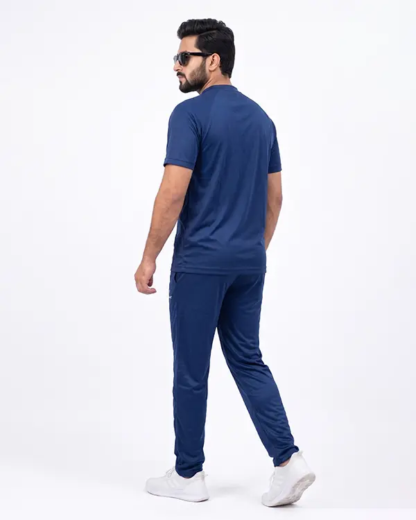 Men's Premium Navy Blue Sports Tracksuit - Image 6