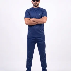 Men's Premium Navy Blue Sports Tracksuit